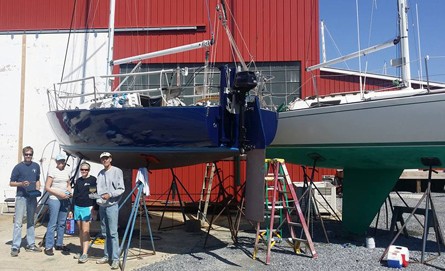 Team Maintaining a Boat